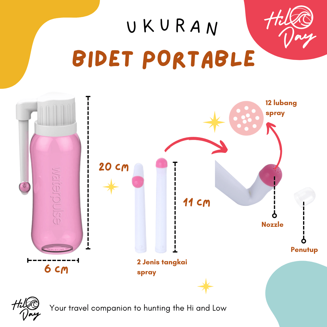 HILODAY Rotatable Portable Bidet