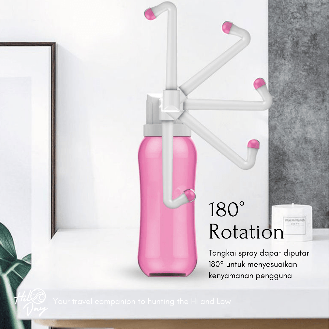 Rotatable Portable Bidet